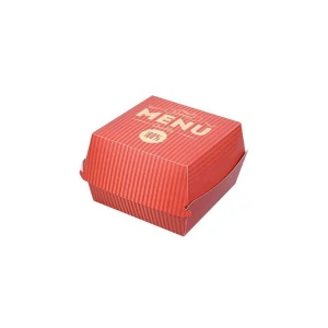 Hamburgerový box M - RED / 50 ks